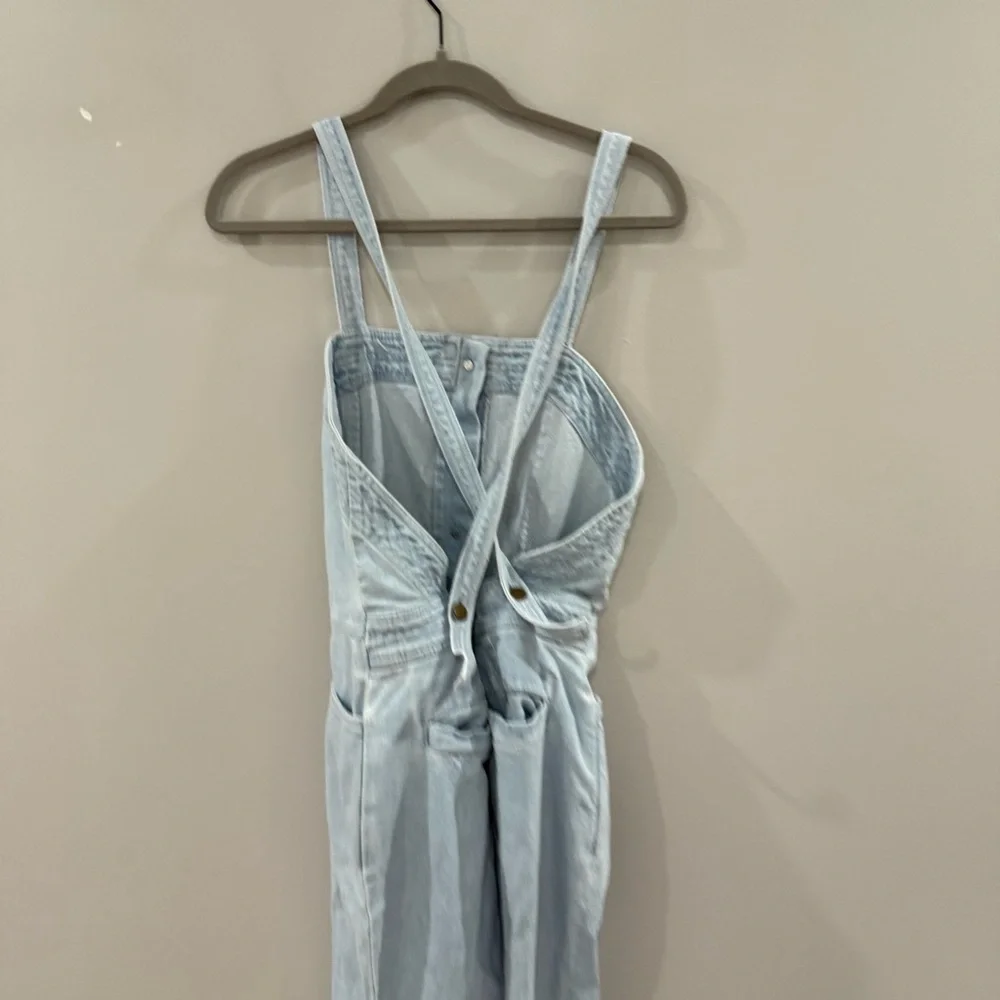 Apiece Apart Jumpsuit Malene in Light Wash